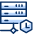 Server Network Time Icon from Cyber Duotone Set