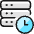 Server Clock Icon from Ultimate Colors Set