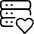 Server Heart Icon from Ultimate Light Set | Free Download as SVG Vector and Transparent PNG | Streamline icons