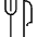 Restaurant Icon from Guidance – Free Set