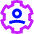 Account Setting Icon from Sharp Neon Set