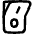 Button Power Switch Off Icon from Flex Line Set