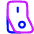 Button Power Switch On Icon from Plump Neon Set