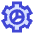 Cog 2 icon - Free transparent PNG, SVG. No sign up needed.