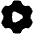 Cog Automation Icon from Plump Solid Set