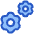 Cog Double Icon from Plump Duo Set