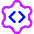 Cog Source Code Gear Icon from Core Neon Set