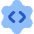 Cog Source Code Gear Icon from Flex Flat Set