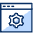 Cog Window icon - Free transparent PNG, SVG. No sign up needed.