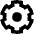 Cog Icon from Sharp Remix Set