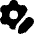 Customization Settings Gear Icon from Flex Solid Set