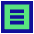 Hamburger Menu Square Icon from Sharp Pop Set