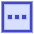 Horizontal Menu Square Icon from Sharp Duo Set