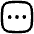 Horizontal Menu Square Icon from Flex Line Set