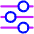Horizontal Slider 2 Icon from Plump Neon Set