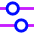 Horizontal Slider 4 Icon from Sharp Neon Set
