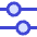 Horizontal Slider 4 Icon from Sharp Duo Set