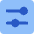 Horizontal Slider Square icon - Free transparent PNG, SVG. No sign up needed.