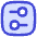 Horizontal Slider Square icon - Free transparent PNG, SVG. No sign up needed.