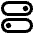 Horizontal Toggle Button Icon from Core Remix Set