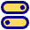 Horizontal Toggle Button Icon from Core Pop Set