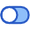 Horizontal Toggle Button Single Left Icon from Plump Duo Set