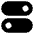 Horizontal Toggle Button Icon from Core Solid Set