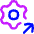 Open Settings Gear Icon from Flex Neon Set