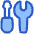 Screwdriver Wrench Icon from Plump Duo Set