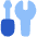 Screwdriver Wrench Icon from Plump Flat Set