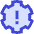 Settings Alert Update Icon from Sharp Duo Set