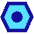 Settings Bolt Nut Icon from Sharp Pop Set