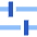 Settings Slider Configuration Horizontal Icon from Sharp Flat Set