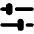 Settings Slider Configuration Horizontal Icon from Plump Solid Set