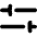 Settings Slider Configuration Horizontal Icon from Flex Solid Set