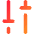 Settings Slider Configuration Vertical Icon from Core Gradient Set