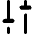 Settings Slider Configuration Vertical Icon from Core Remix Set