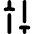 Settings Slider Configuration Vertical Icon from Flex Solid Set
