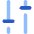 Settings Slider Configuration Vertical Icon from Core Flat Set
