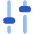 Settings Slider Configuration Vertical Icon from Plump Flat Set
