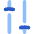 Settings Slider Configuration Vertical Icon from Flex Flat Set