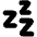 Sleep Icon from Plump Solid Set