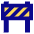 Under Construction Icon from Sharp Pop Set