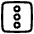 Vertical Menu Square Icon from Plump Line Set