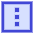 Vertical Menu Square Icon from Sharp Duo Set