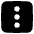 Vertical Menu Square Icon from Plump Solid Set