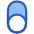 Vertical Toggle Button Single Bottom Icon from Plump Duo Set