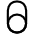 Vertical Toggle Button Single Bottom Icon from Plump Line Set