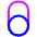 Vertical Toggle Button Single Bottom Icon from Plump Neon Set