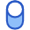 Vertical Toggle Button Single Top Icon from Plump Duo Set